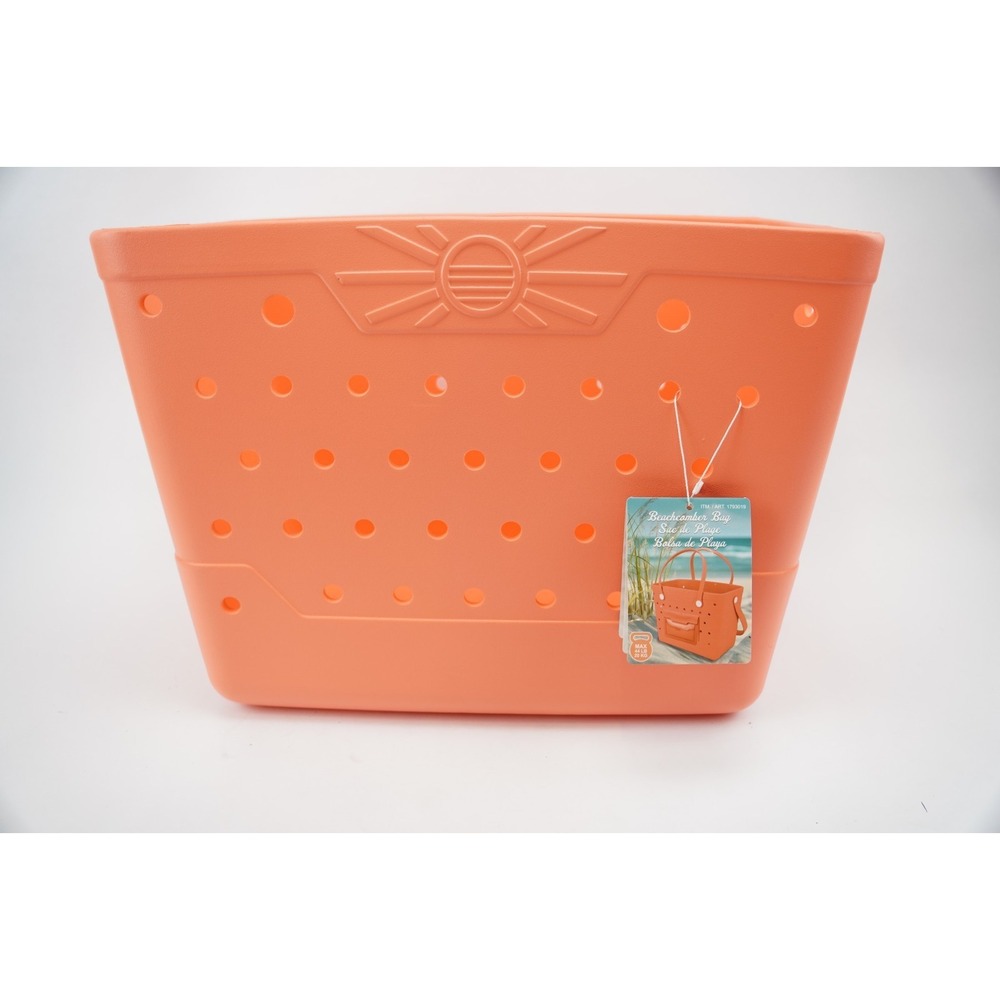New Thirtieth Sense Eva Beachcomber Tote Bag Orange Lightweight No Handles